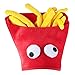 Abaodam French Fries Hat Novelty Food Hat Funny Halloween Cosplay Hat Role Play Party Headwear Halloween Party Headpiece for Adults Kids