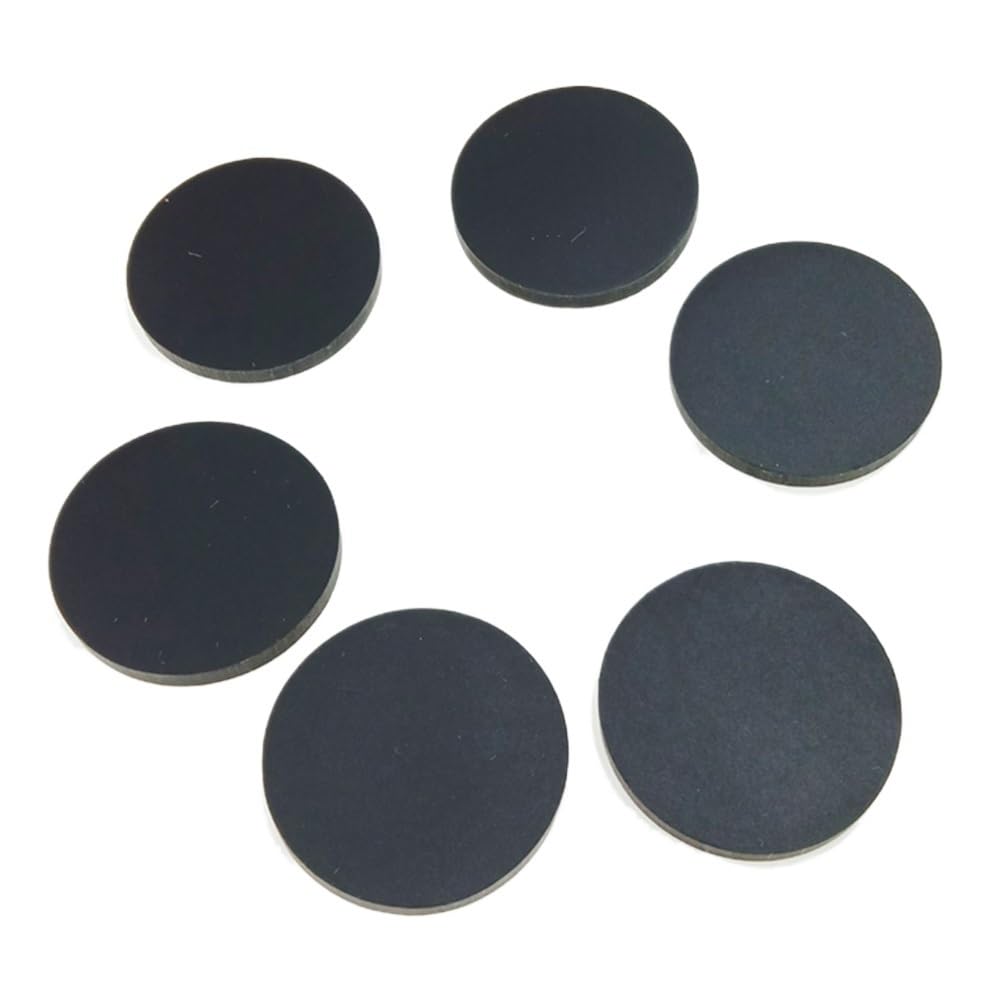 Płaska podkładka silikonowa, Uszczelka silikonowa klasy spożywczej Okrągła mata do prasy próżniowej Gruba 3,5/5 mm Czarny Biały 44-184x3,5-5 mm(Black,164x5mm)