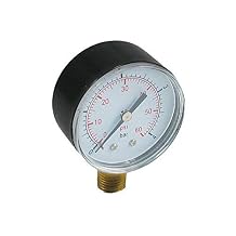 CMP Pressure Gauge 0-60 PSI for Pentair and Hayward Pool Filters Bottom Mount