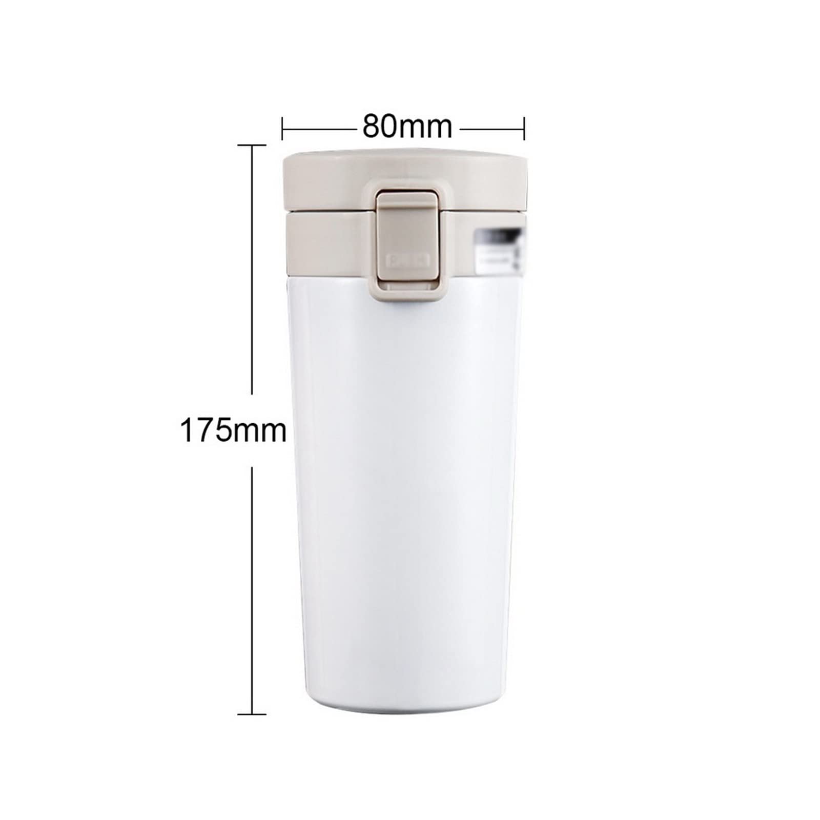 Vakuum Tasse 380ml Doppel Edelstahl 304 Kaffee Becher Auslaufsicher Thermos Becher Reise Thermal Cup Wasser Flasche für