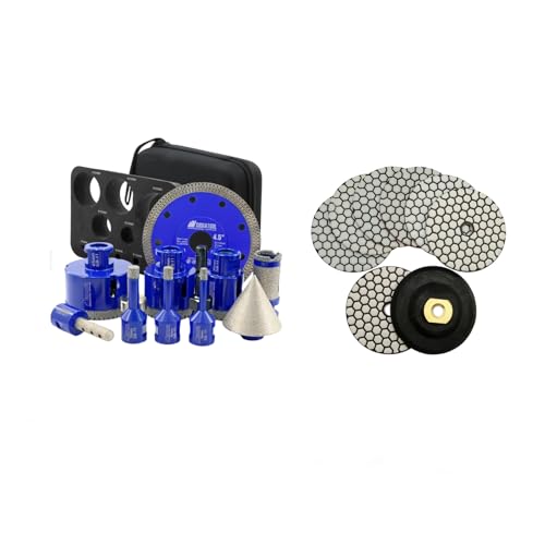 Kit de Brocas Diamante para Porcelanato y Mármol miniatura 1