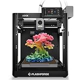 FLASHFORGE AD5X 3D Printer,Multi-Color 3D Printing,Max 600mm/s High Speed,Fully Auto Leveling,Large Flow High Temp Direct Extruder,Print Smooth & Precision,220x220x220mm Build Volume