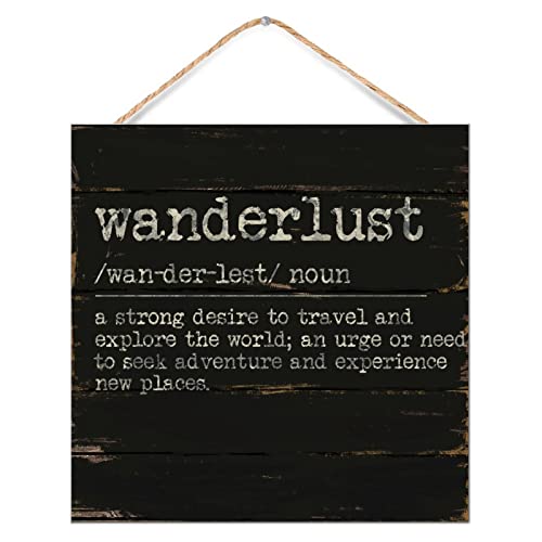 Panneau mural Wanderlust déco bois vieilli pour une salle de bain évasion