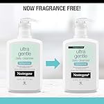 Neutrogena Fragrance Free Ultra Gentle Foaming Daily Cleanser, Hydrating Face Wash for Sensitive Skin, Removes Makeup & Gently Cleanses Without Over Drying, Hypoallergenic, 5.8 fl. oz - Image 3