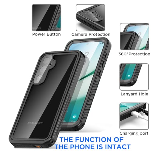 Coque intégrale étanche Samsung S25 design premium AICase - 7