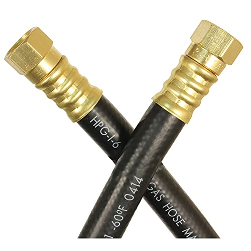 Image of JR PRODUCTS 07-31635 3 /8 inch LP OEM Supply Hose - 144 inch