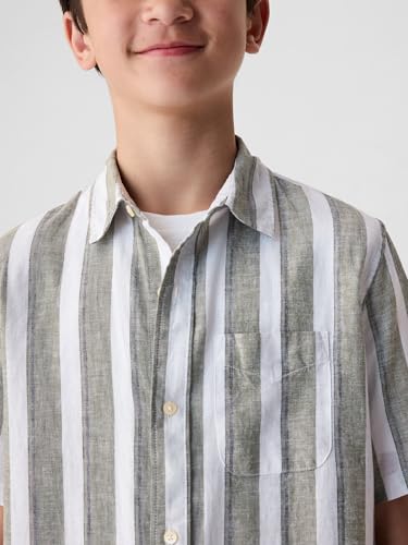 GAP Boys' Ss Linen Top4