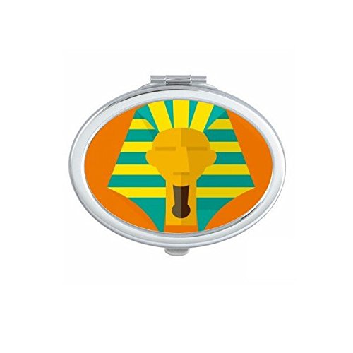 Miroir compact Toutankhamon mignon petit miroir de poche portable