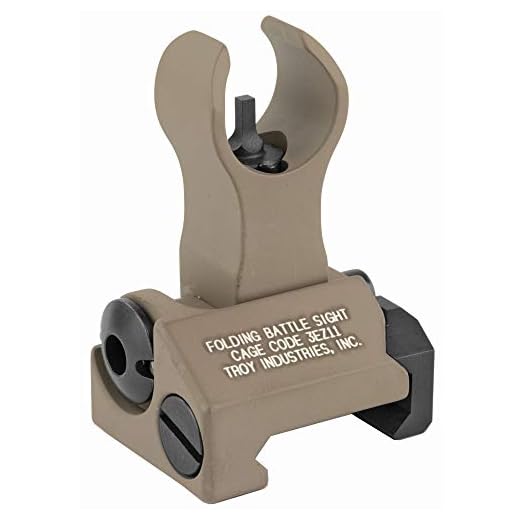 Troy Industries Front Folding HK Style Battle Sight (Flat Dark Earth)