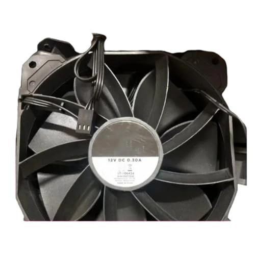 Ventilador de refrigeración RWF0049 Negro de 3 pines y 12V para componentes de ordenador