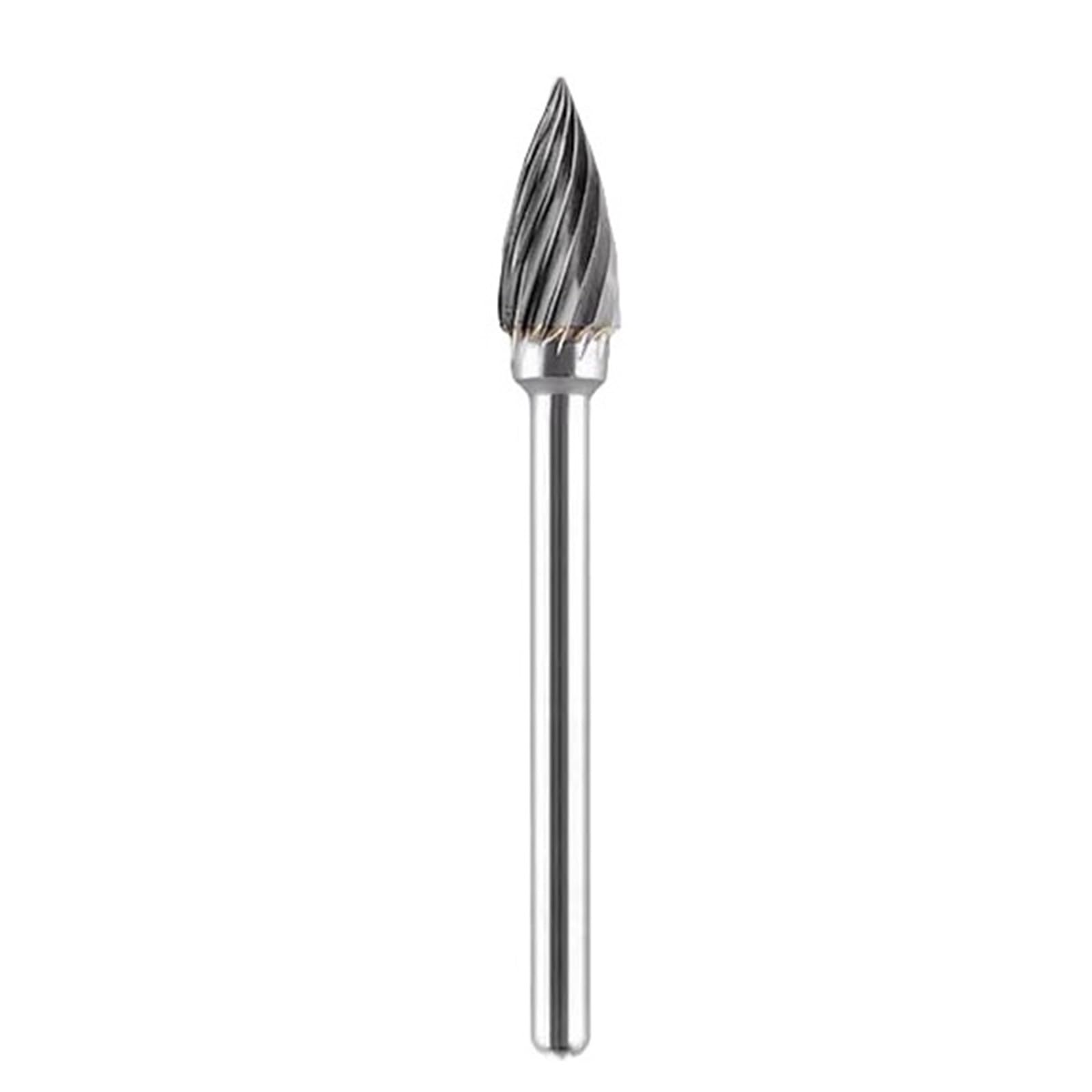 Carbide Rotary File Power Tools Metal Internal Grinding Head Hand Drill Grinding Drill Bit Milling Cutter Reaming Drill(3X6 set,1 copies)
