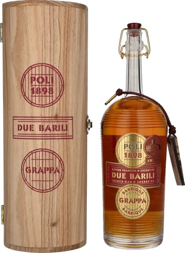 Poli Grappa Poli Due Barili Cl.70 Tubo Legno - 700 ml