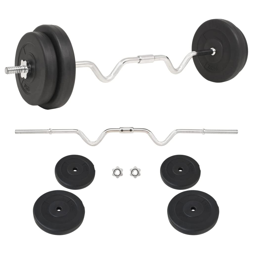 Barbell Set 66 1 lb Adjustable Barbell Sets Free Weights Barbells for Men and Women Strength Training Home