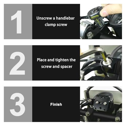 Support de navigation moto anti-vibrations pour Versys 650