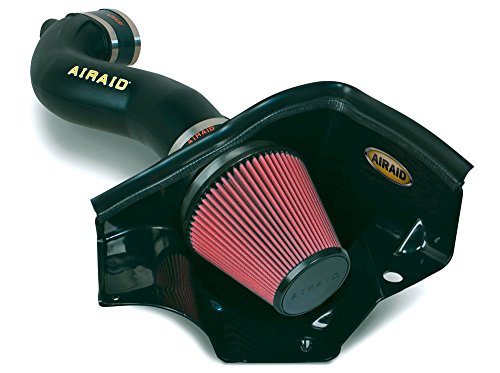 Airaid Cold Air Intake System: Increased Horsepower, Dry Synthetic Filter: Compatible with 2005-2009 FORD (Mustang GT) AIR-451-172