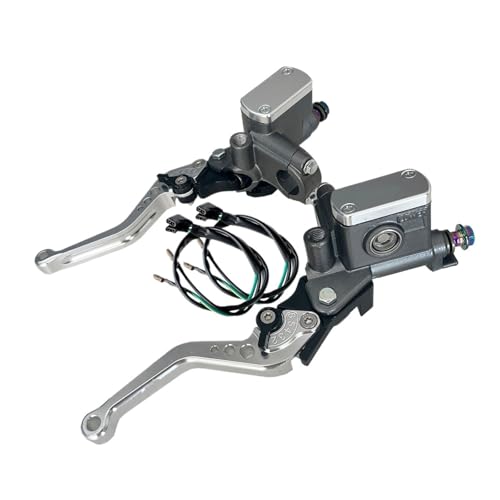 Pompe de frein moto avec levier réglable et maître-cylindre d'embrayage hydraulique