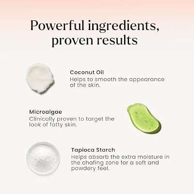 MAELYS B-FOXY Inner Thigh Firming Cream - Skin Tightening and Firming for Women - With Nourishing Coconut Oil, Microalgae & Tapioca Starch - Body Cream for Smooth, Even, and Toned Legs (3.38 Fl Oz)