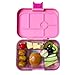 Yumbox Original Leakproof Bento Lunch Box for Kids, 6-Compartment Portion Control Container, Power Pink Unicorn tray