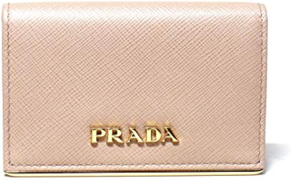 販売の最低価格 Prada プラダ 名刺入れ メタルバー ピンクベージュ サフィアーノ 1mc122 Qme F0236 日本直送 Www Littleshopp Com