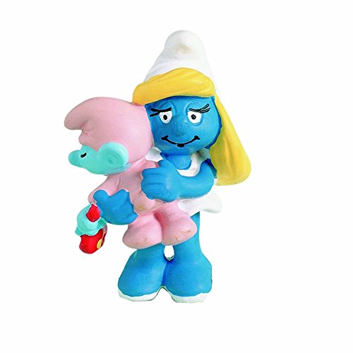 Giochi Preziosi Les Schtroumpfs, Coffret 6 Figurines 5,5 cm, Dont 1 Exclusive, modèles aléatoires, Jouets pour Enfants à partir de 3 Ans, PUF14
