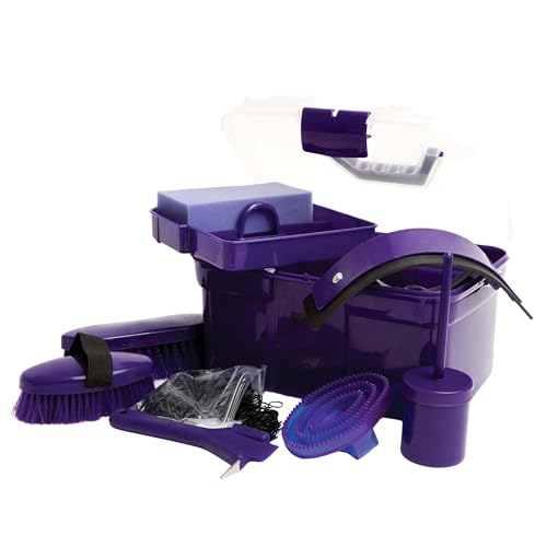 Roma Ultimate 10 Piece Grooming Kit, Purple