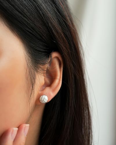 JOGDIAM Volleyball Earrings Gifts for Teen Volleyball Stuff Accessories for Teen