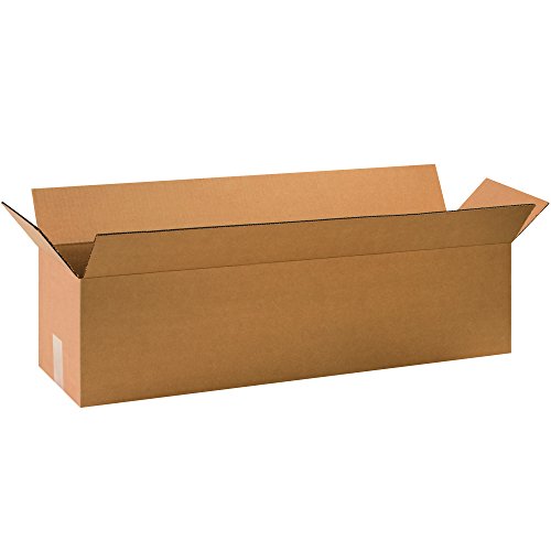 Image of BOX USA Shipping Boxes 32 inchL x 8 inchW x 8 inchH 25-Pack Long Corrugated Boxes for Moving, Shipping, Mailing, Packing, Packaging and Storage