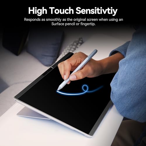 Magnetic Privacy Filter Compatible with Microsoft Surface Pro 10 (2024) / Pro 9 (2022) / Pro 8 (2021) / Pro X (2021, 2019), 13 Inch Removable Anti Spy Glare Blue Light Privacy Screen by Protescreen - Image 6
