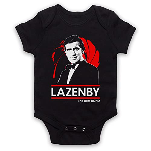 Body bébé George Lazenby look espion idéal pour les sorties en famille