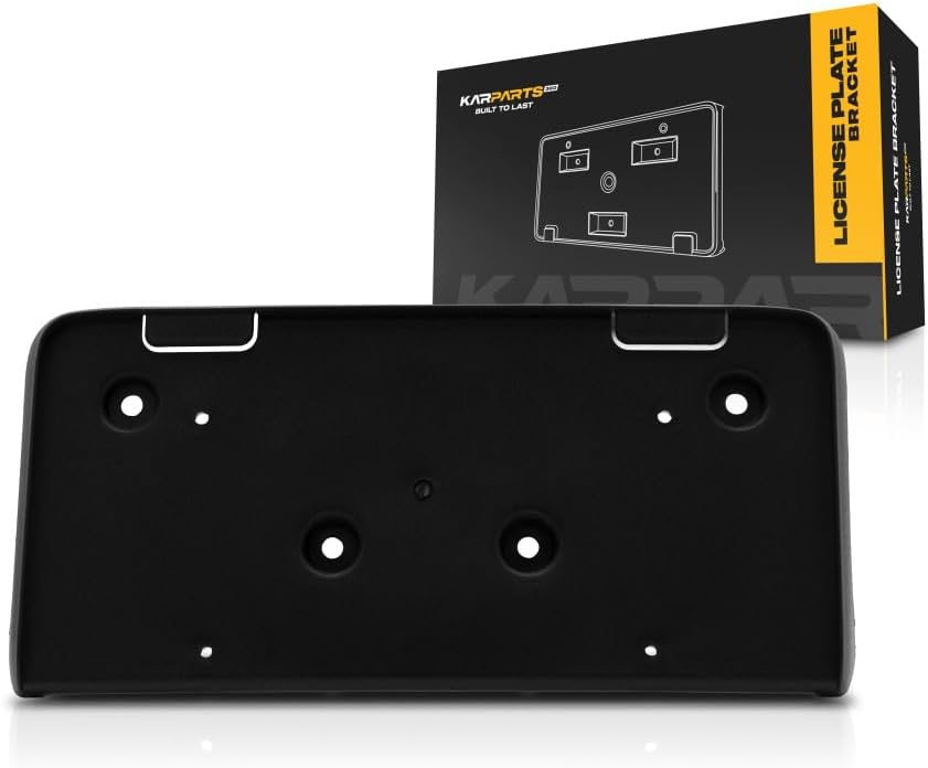 for GMC Terrain 2010 11 12 13 14 2015 License Plate Bracket | Front | Made of PP Plastic | Replacement for GM1068153 | 25798784, 615343552002