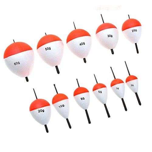 Fishing Stereoform Bobber,Floats 10pcs (B073VQR1WN) Amazon Price History, Amazon Price Tracker