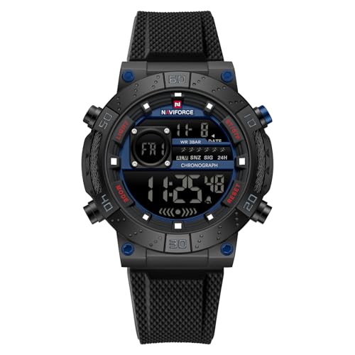 Image of NAVIFORCE NF9241T Dominant Multifunctional Silicone Strap Sport Digital Watch
