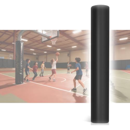 Basketball Hoop Pole Padding, Foam Protector for Metal/Concrete Columns, Wrap