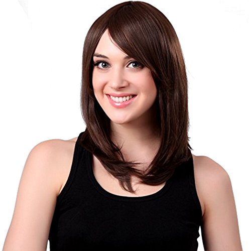 MAYSU New Beautiful Long Women's Heat Resist Wigs Fashion with A Free Wig Cap