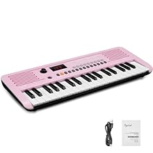 Mini Keyboard Piano: POGOLAB mini piano keyboard has 37 keys, 40 songs, 200 instrument sounds and 200 rhythms. With a plethora of quality sounds, the small piano is designed for beginner to learn to play and just for fun Portable Keyboard Piano: POGO...