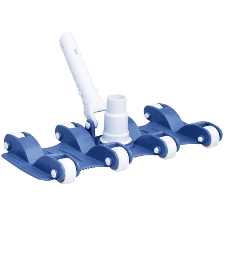 LordsWorld - Aspirafango per piscine - SERIE SHARK - MUD-VACUUM-FLEXIBLE - Versione Su ruote