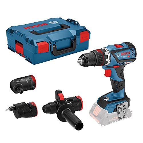 Bosch Furadeira Parafusadeira GSR 18V-60 FC 18V com 2 baterias, 1 carregador e maleta