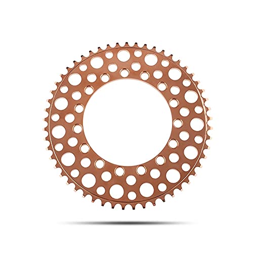 tarcza rowerowa, Pierścień łańcucha korbowego, składane koło łańcuchowe rowerowe cienka tarcza zębata BCD 8/9/10/11 prędkość 53/54/56T rowerowa