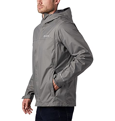 Columbia Men's Watertight Ii Waterproof, Breathable Rain Jacket Outerwear, City Grey, X-Large #TOP2