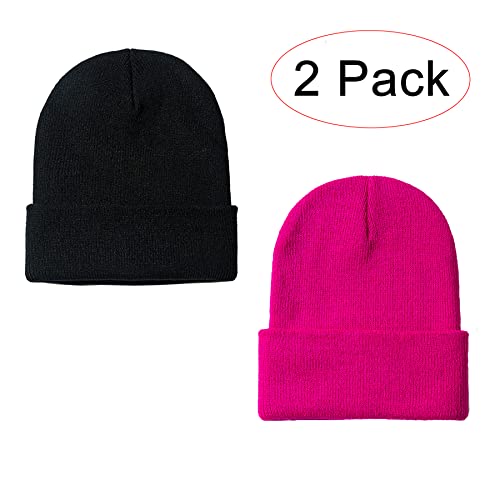 Image of NPJY Unisex Beanie for Men and Women Knit Hat Winter Beanies