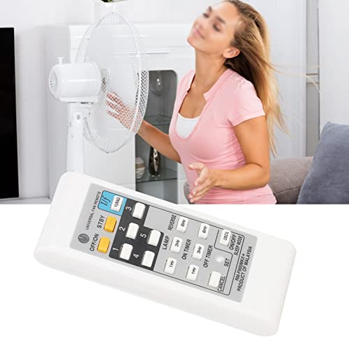 Universal Fan Remote Control, White Electric Fan Remote for Kdk Elmark - Image 3