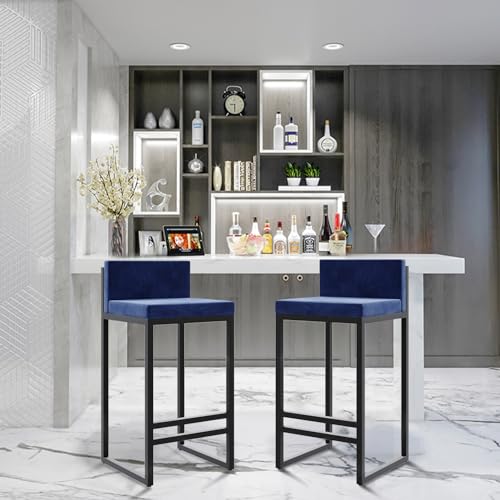 Tabouret de cuisine avec dossier confortable pour éviter le mal de dos à l'îlot