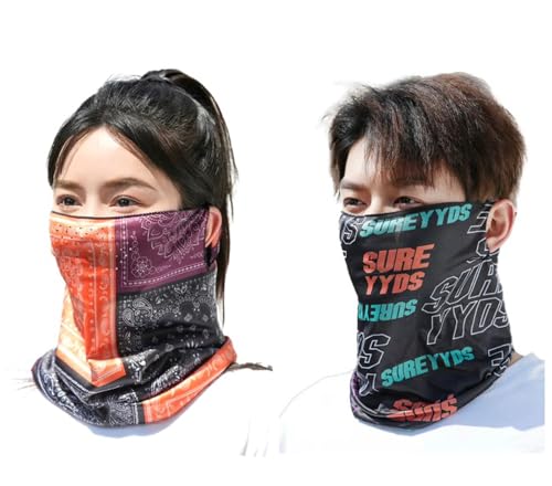 Image of Sun UV Protection Face Cover Scarf Mask Neck Gaiter Breathable Windproof Bandana Neck Gaiters