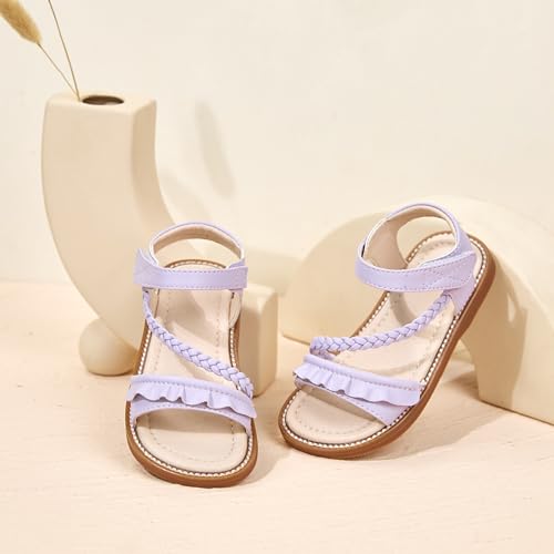 Image of GINFIVE Toddler Girls Sandals Little Girls Kids Summer Shoes Toddler Sandals