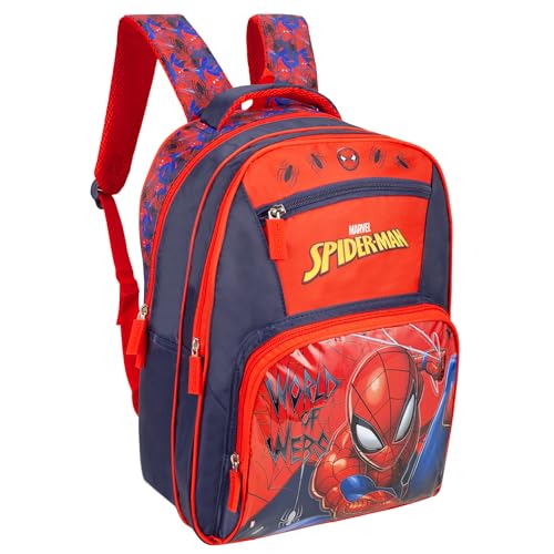 Image of Spider-Man School Bag 14 Inch Marvel Superhero Backpack for Daily School Use Bag