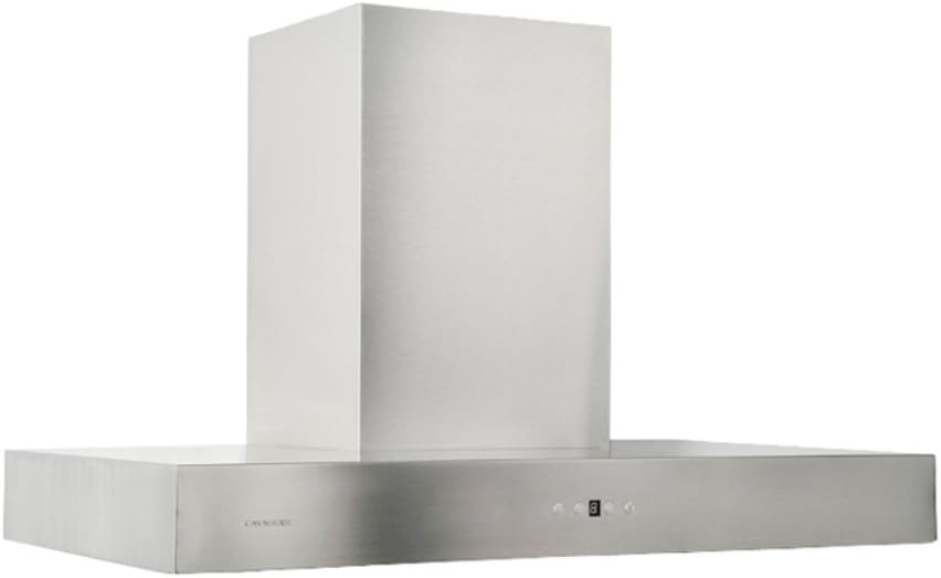 Cavaliere 36W in. Wall Mounted Range Hood with Dimmable Lights Appliances