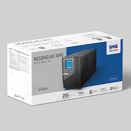 Nobreak Sms Premium Bivolt 700va 6 Tomadas 0029500