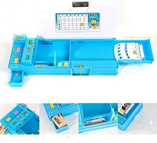 Estuche de papelería Creativo multifunción Automático Kawaii Caja de papelería Linda Caja de lápices Multifuncional (Color : B3) (Color : A1)
