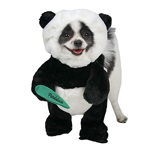 Pandaloon Dog Halloween Costume - As Seen on Shark Tank - Patented - Funny Costume with Arms for Small and Medium Dogs and Cats (Panda, Size 2(15-16 in Height at TOP of Head,Girth