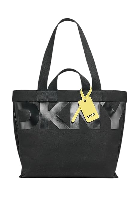 

                                                    DKNY Women's Brady Satchel, Black/Daffodil, Medium